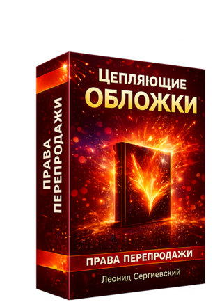 Автоматизация курса "Цепляющие обложки" + 100% Права Перепродажи
